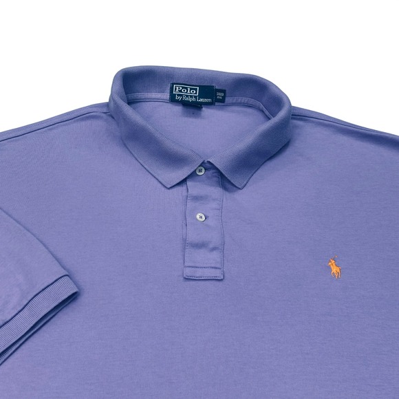 Polo Ralph Lauren Other - Polo Ralph Lauren Polo Shirt Mens 3XB Big Purple Short Sleeve Preppy Golf Bright